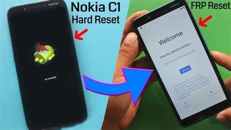 Hard Reset Nokia C1 TA 1165 Hard Reset Unlock Pattern 100