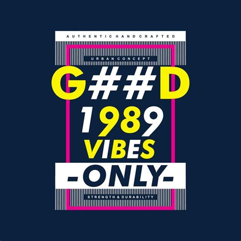 Good Vibes Only Graphic Typography Vector T Shirt Design Illustration