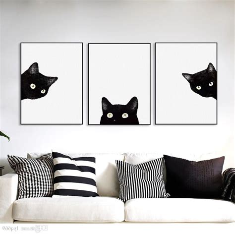 20 Ideas of Cat Canvas Wall Art