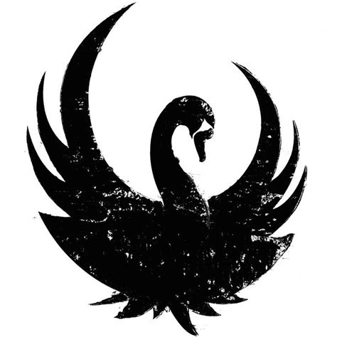 Black Swan Silhouette Black Swan Tattoo Swan Tattoo Black Swan