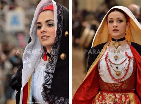 Sartiglia Oristano Donne Sardegna Costumi