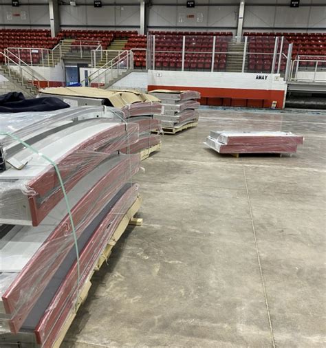 First pictures from inside Deeside Ice Rink as work to re-open gathers ...