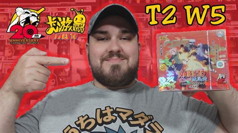 Opening Naruto Kayou Card Packs From Tier Wave Booster Box Youtube