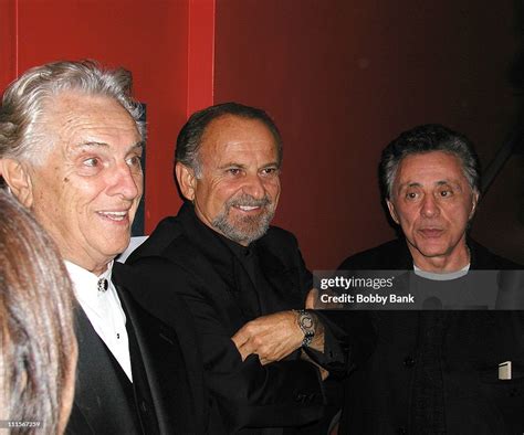 Joe Pesci with Tommy DeVito and Frankie Valli of the Four Seasons ...