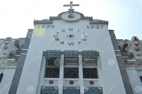 Colegio De San Juan De Letran Facade At Intramuros Walled City In