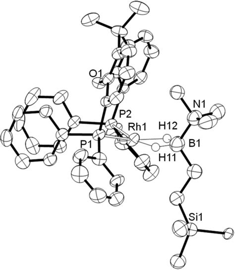 Solid State Structure Of The Cationic Portion Of 3 Displacement