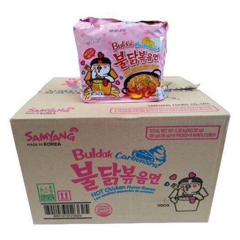 Samyang Hot Chicken Spicy Challenge Ramen Noodle Carton Shopee Malaysia