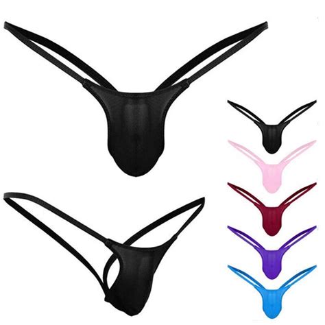 MENS G STRING THONG Bulge Pouch Panties Micro Bikini T Back Briefs Underwear 3 99 PicClick UK