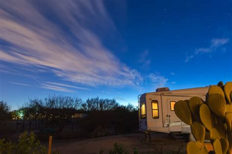 Desert RV Camping stock image. Image of fifth, california - 22620833