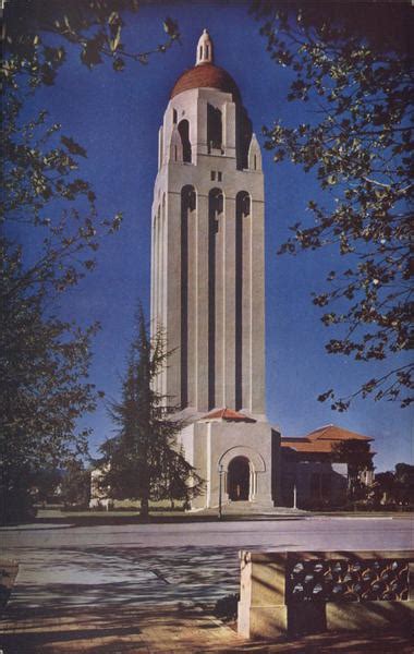 Hoover Tower Stanford University Palo Alto Ca Postcard