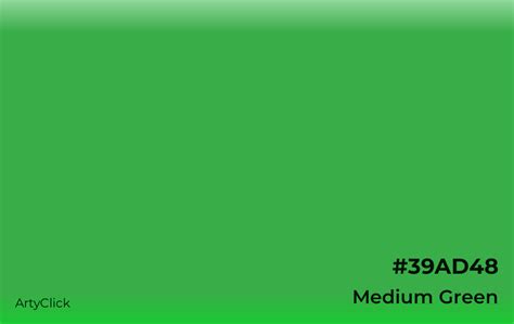 Medium Green Color Artyclick