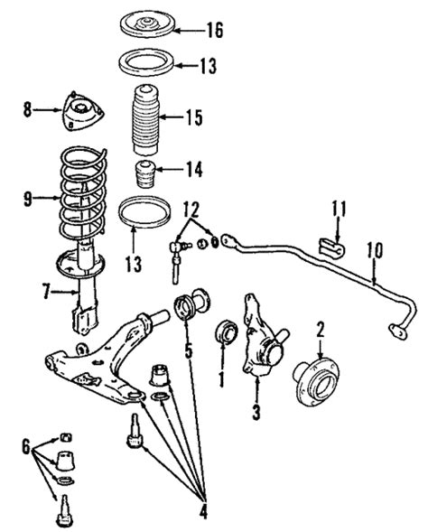 Hyundai Santa Fe 2007 Suspension Parts