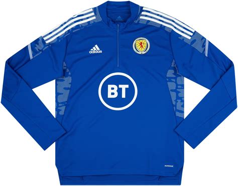 Scotland Player Issue Zip Training Top