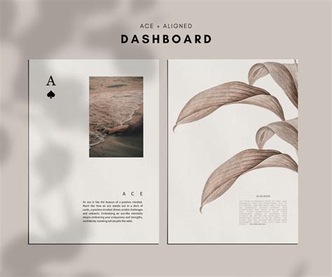 Printable Dashboard, Printable Aesthetic Dashboards, Minimal Planner ...