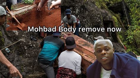 Mohbad body finally removed from the Grave - YouTube