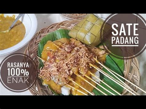 Sate Padang Resep Sate Padang Enak Youtube