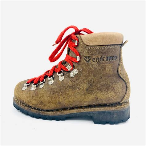 Vendramini Alpine Mountaineering Boots Brown Leather Womens Size 7 Ebay