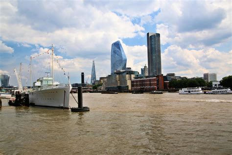 London in the UK in June 2022. A view of the River Thames near
