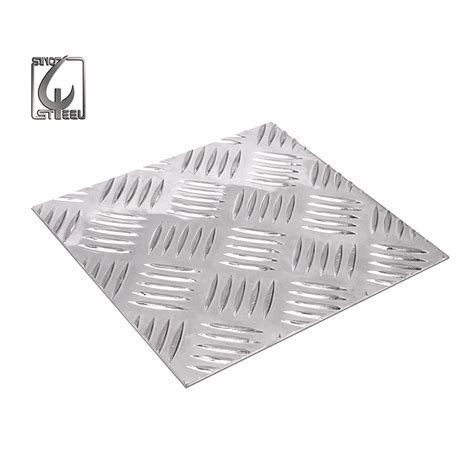 Embossed Series Aluminum Sheet Anti Alip Plate China