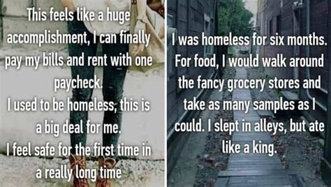 Formerly Homeless People Share Their Heartbreaking Experiences