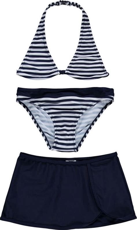 Losan Meisjes Bikini Met Rokje Blauw Maat Bol