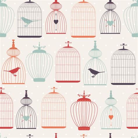 Cages Seamless Pattern Stock Vector Image By ©geraria 45901431