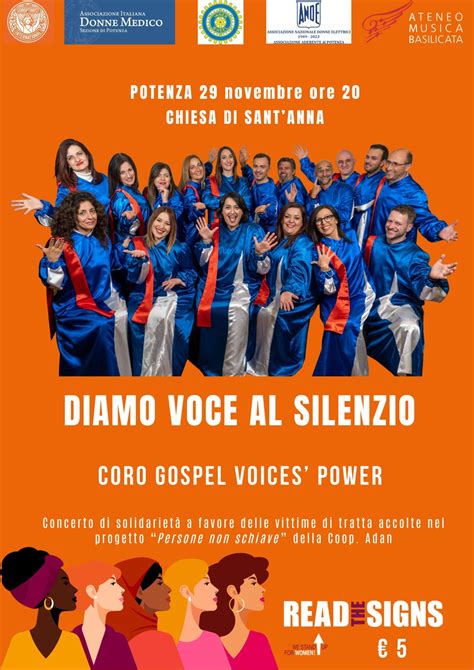 29 Novembre 2023 DIAMO VOCE AL SILENZIO Concerto Gospel Per