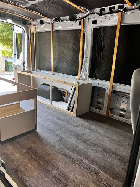 2019 Ford Transit 250 Medium Roof Lwb Partial Build 10k Miles Vanlife Trader