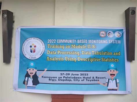 Community Based Monitoring System Cbms In Agdangan