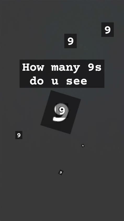 How Many 9s Are There Nine Youtube