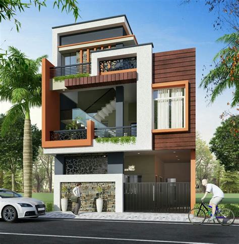 Pin By Anurag Singh On House Front Design Duplex House Design