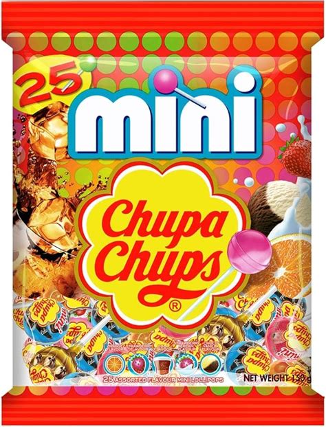 Chupa Chups Mini Bag 6g Pack Of 25 Amazon Sg Grocery And Gourmet Food