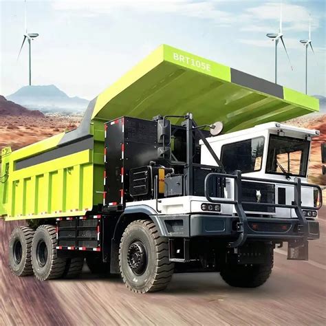 Chinese New Energy Battery Electric 6X4 Mining Dump Truck Breton 350kwh