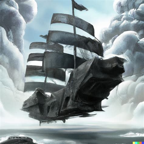 Flying Ship Digital Art Dall·e 2 Openart