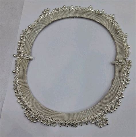 115 Inches Bridal Silver Anklet At Rs 8066pair Silver Anklets In