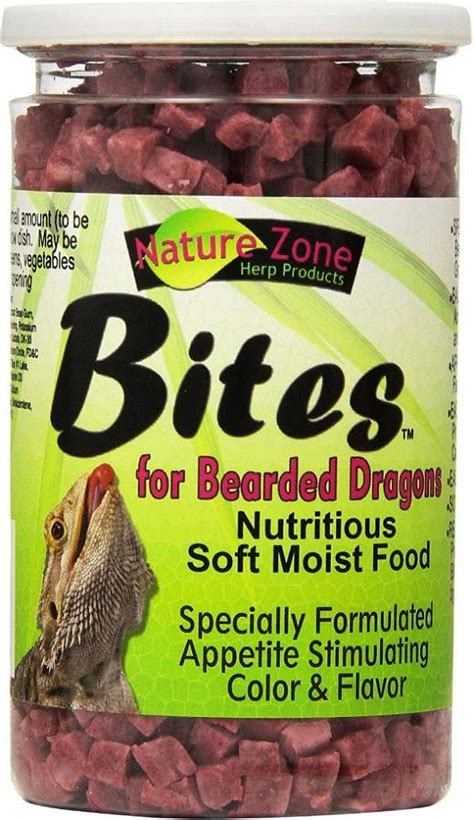 Nature Zone Natural Bites For Bearded Dragons Reptile Foods Dry Oz