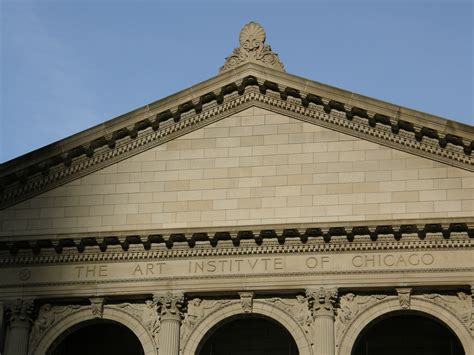 Art Institute Of Chicago Classical Pediment Of The Art Ins Flickr