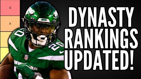 Updated Cornerstone Dynasty Rankings At Every Position Youtube