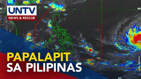 Bagyong ‘mawar Na Posibleng Maging Super Typhoon Patuloy Na Kumikilos