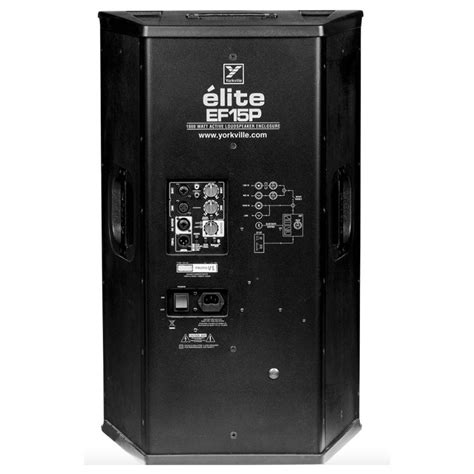 Yorkville Ef15p 1200 Watt Powered Speaker Emi Audio