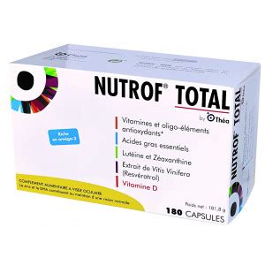 Nutrof Total Capsules Pas Cher Pharmacie En Ligne Citypharma