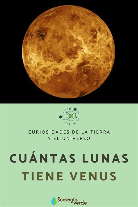 Cuántas lunas tiene Venus Descubre el número Moon Celestial