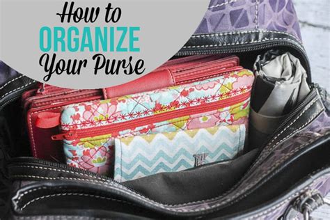 How To Keep Your Purse Organized Purse Organization Purses Bag