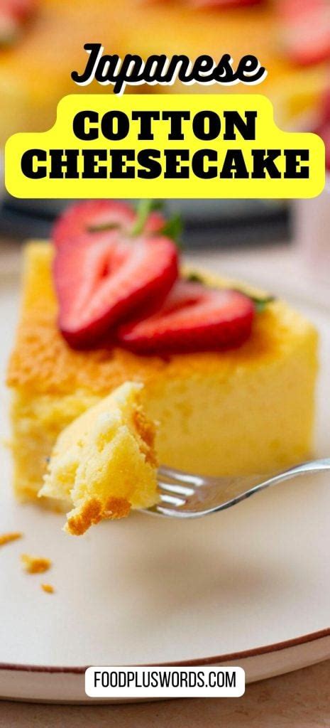 Japanese Cheesecake Japanese Cotton Cheesecake Recipe