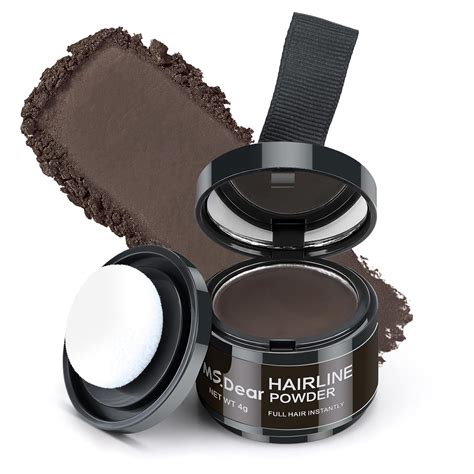 Root Touch Up Hair Color Hairline Powder Dark Brown Hair Powder For Women Hairline