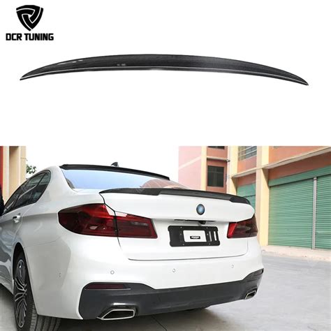 M Performance For Bmw 5 Series G30 Spoiler 530i 540i Carbon Fiber Rear