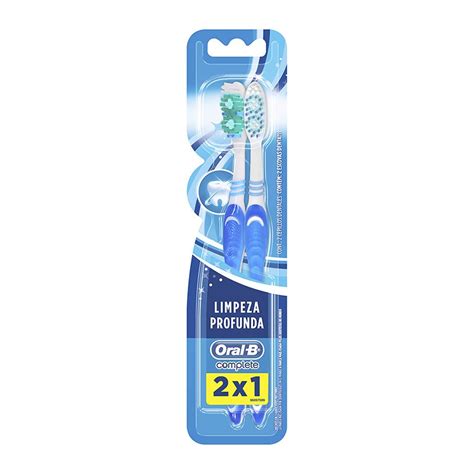 Escova Dental Oral B Complete Limpeza Profunda Suave Macia 40 Leve 2