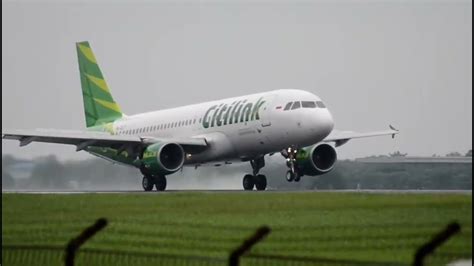 Plane Spotting Bandara Kualanamu Medan Pesawat Terbang Take Off