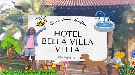 HOTEL VILLA VITTA em São Pedro SP e TRILHA da CACHOEIRA a