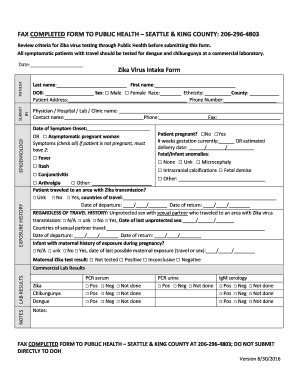 Fillable Online Kingcounty FAX COMPLETED FORM TO PUBLIC HEALTH SEATTLE